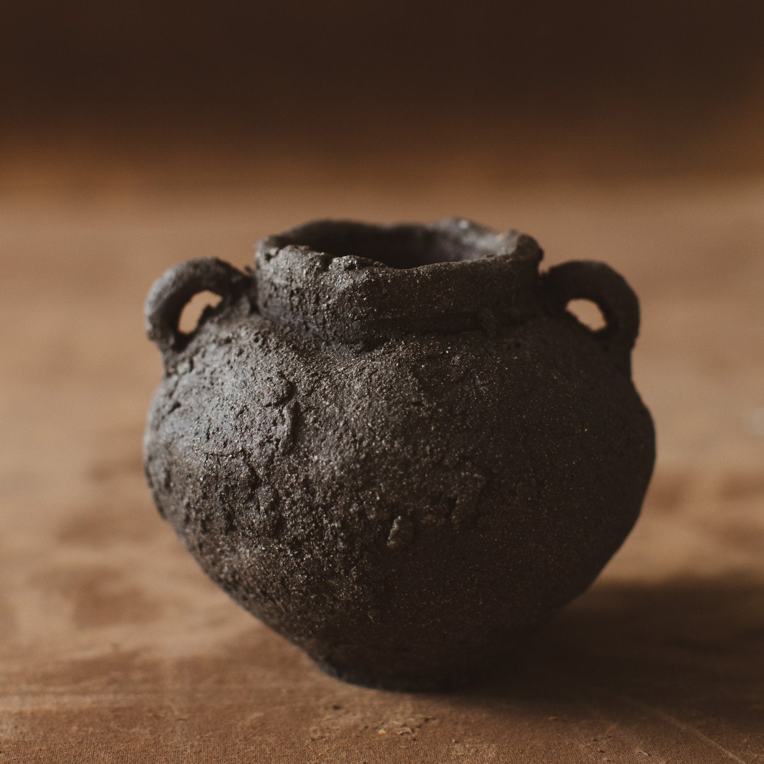 Round Pot with Handles Mini