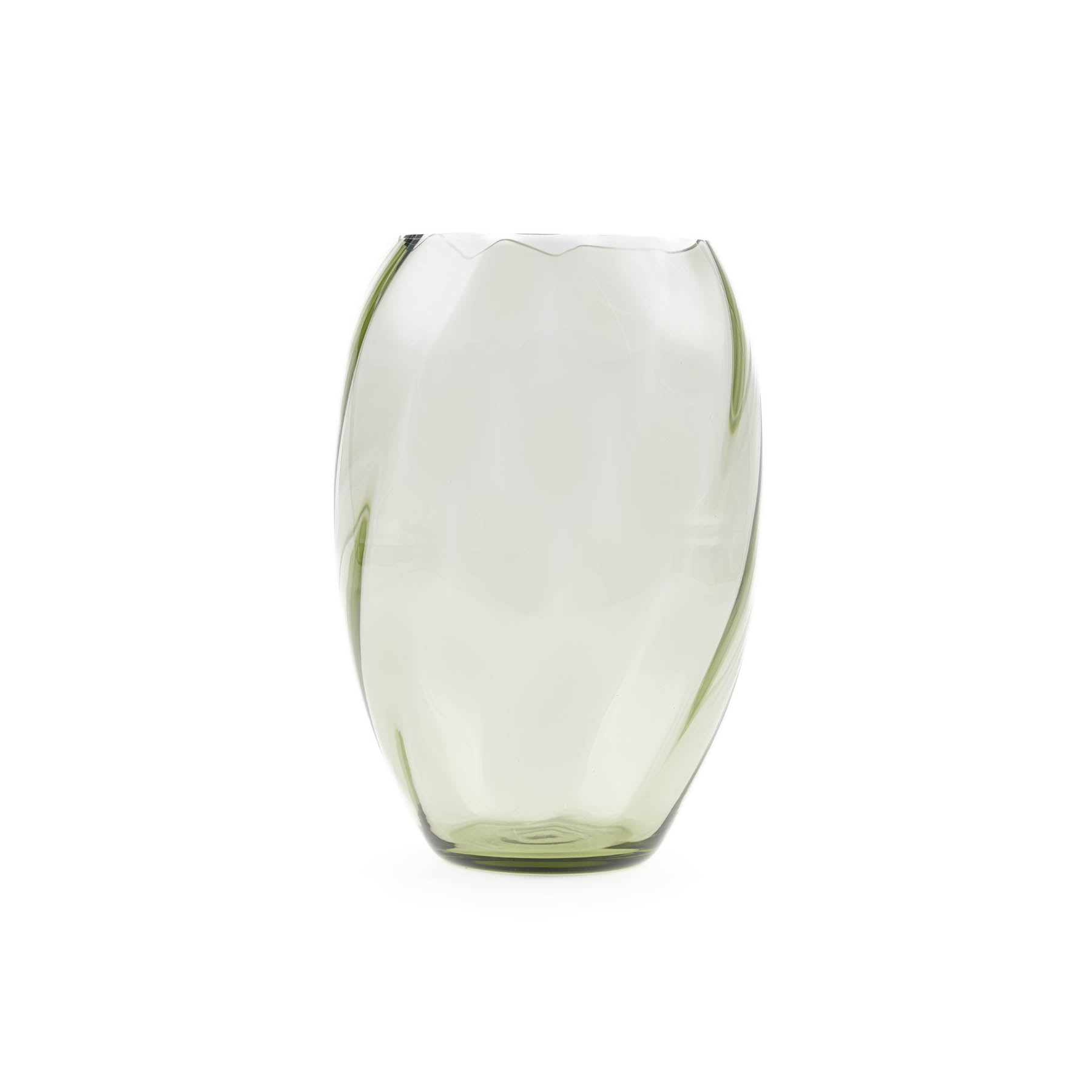 Swirl Elipse Vase