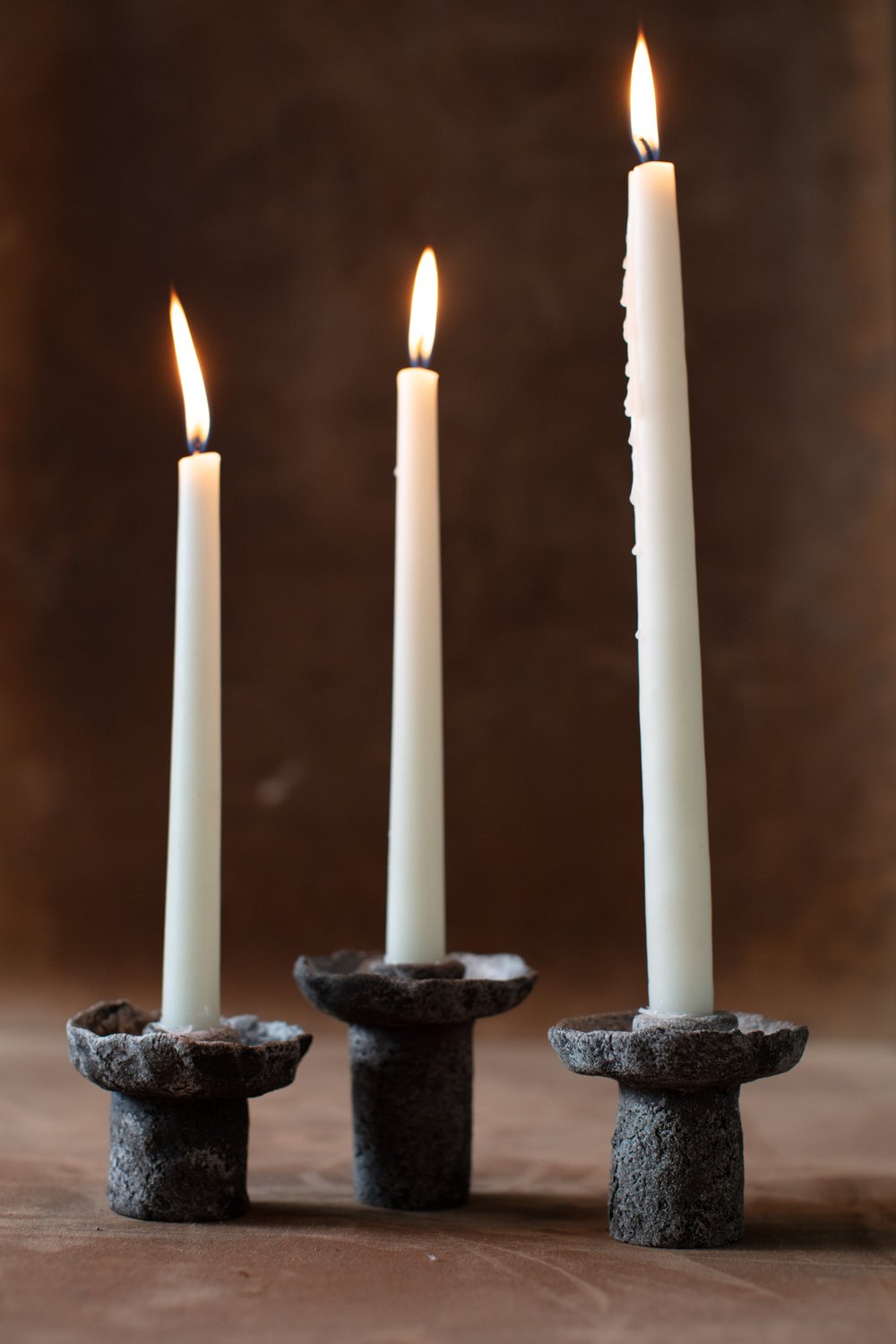 Black Candlestick Holder
