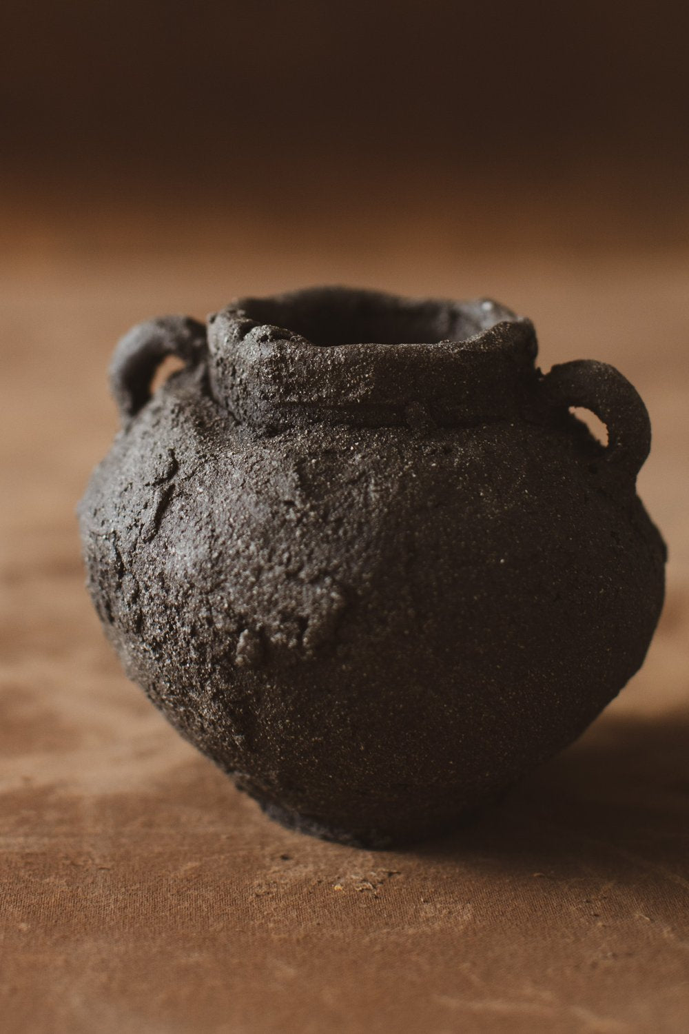 Round Pot with Handles Mini
