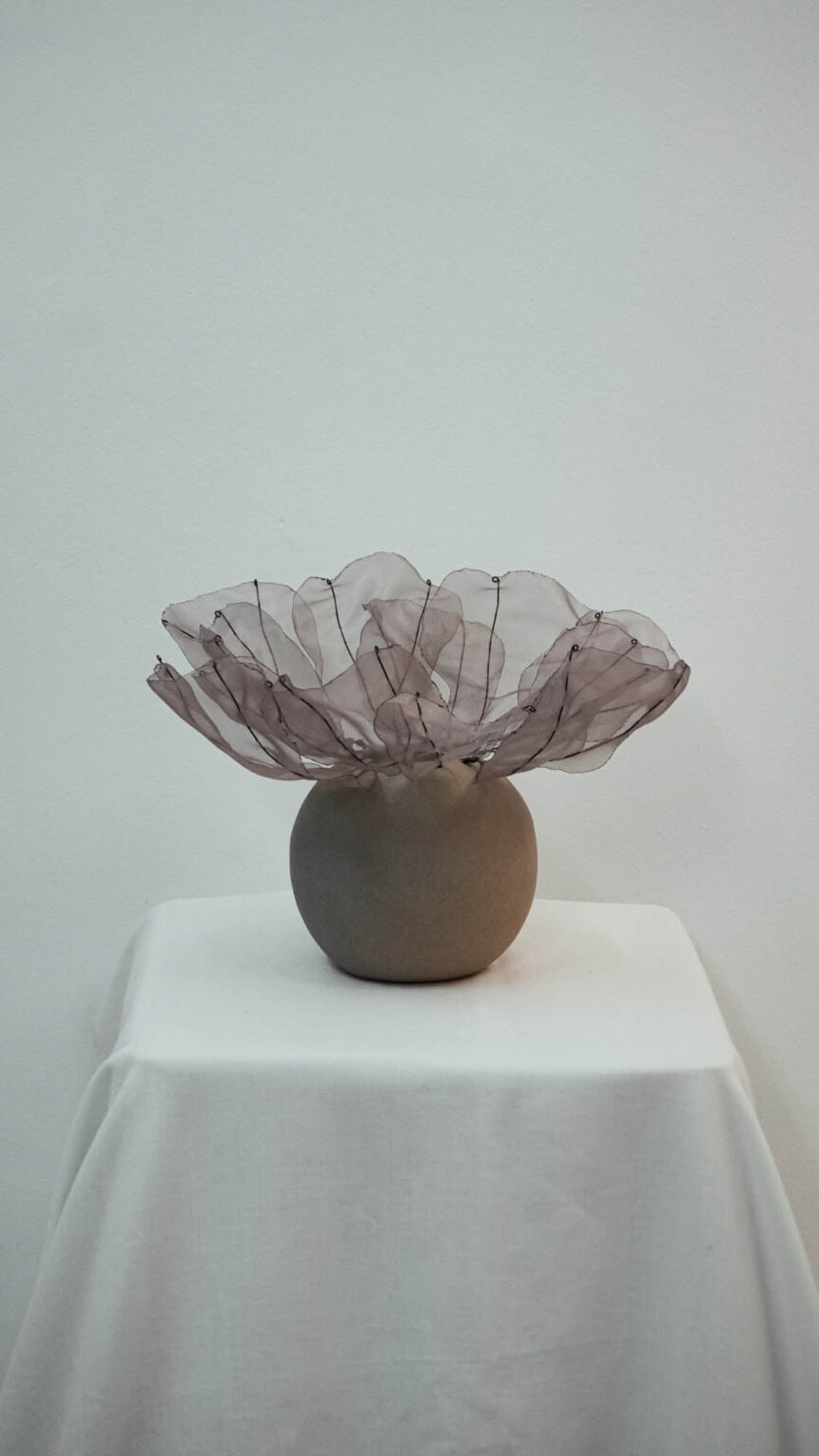 Toffee Corolle Vase