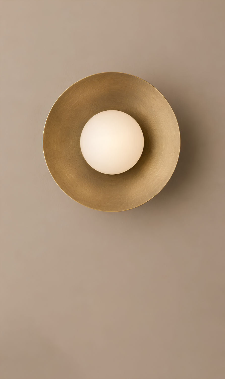 Dome Round Wall Sconce