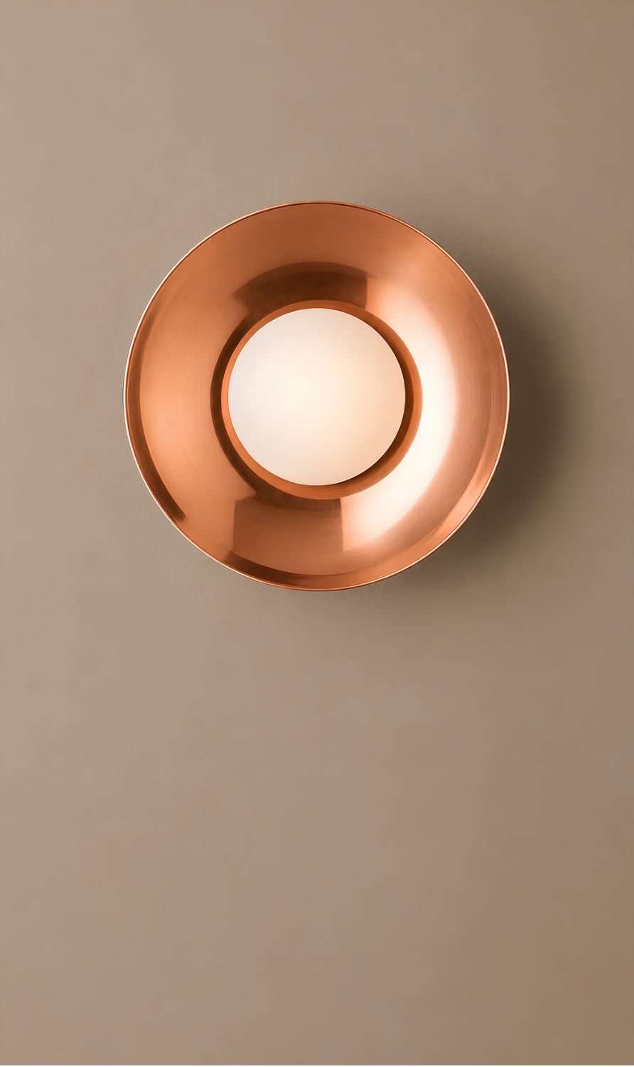 Dome Round Wall Sconce