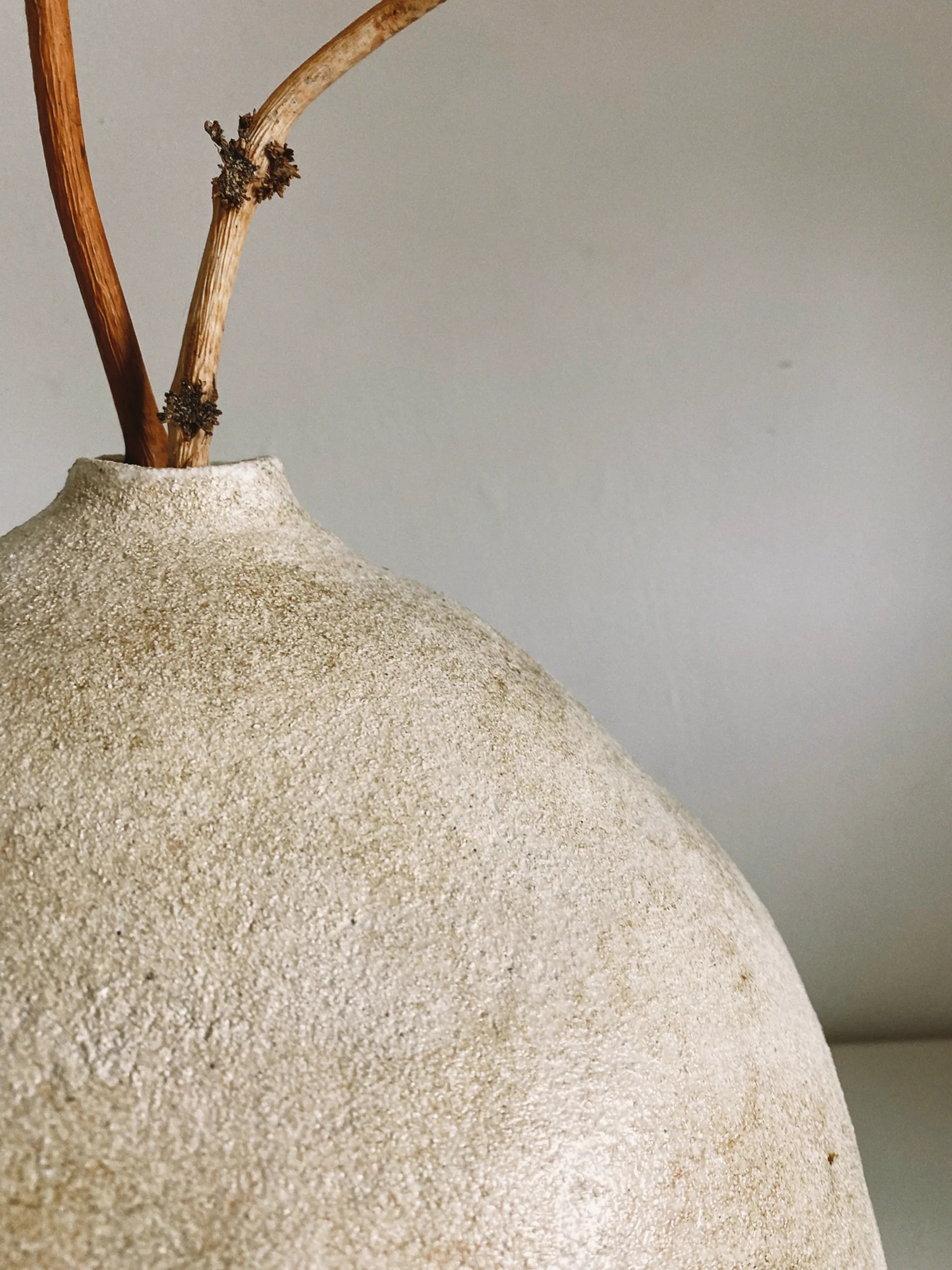 White Échos Vase