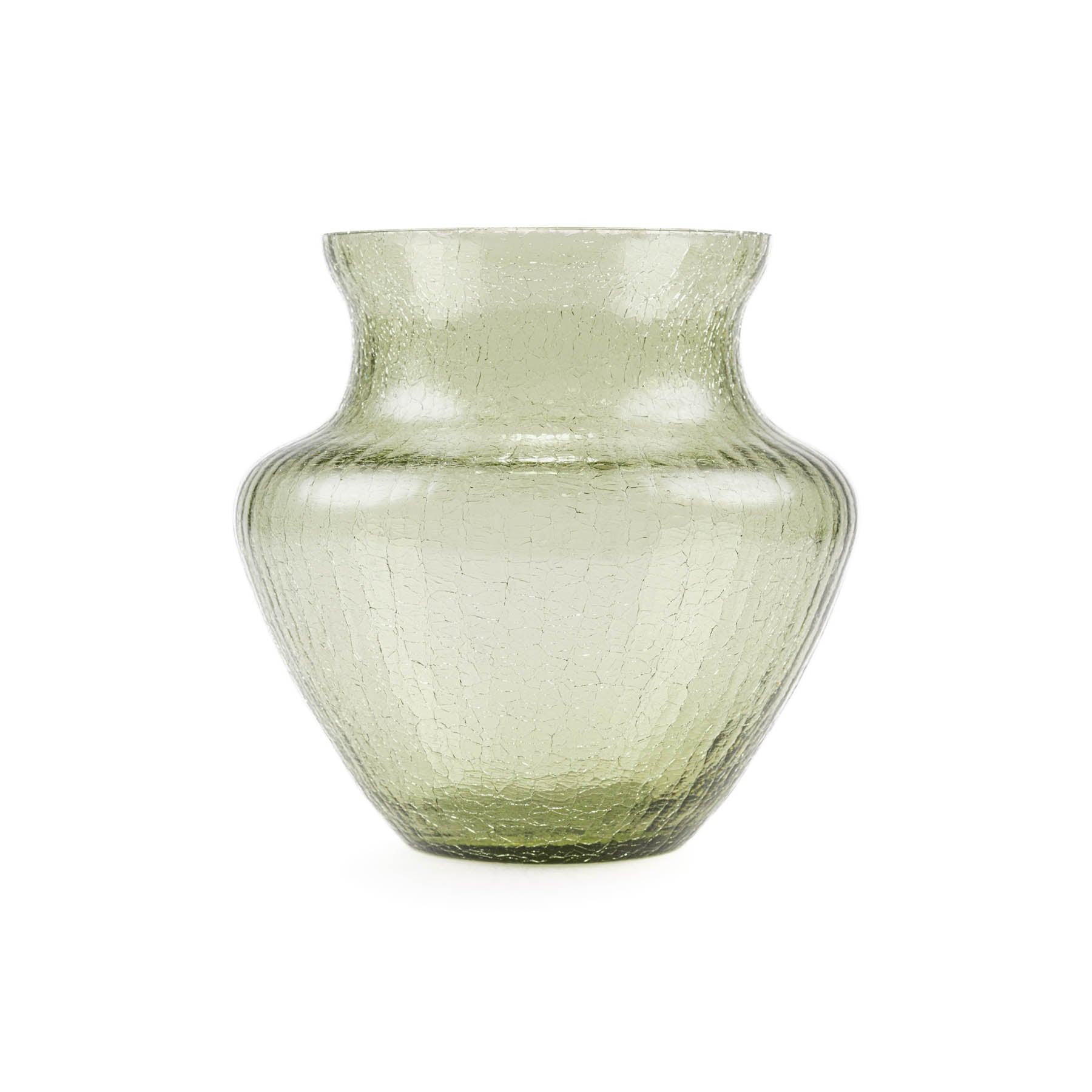 Frosty Short Dahlia Vase