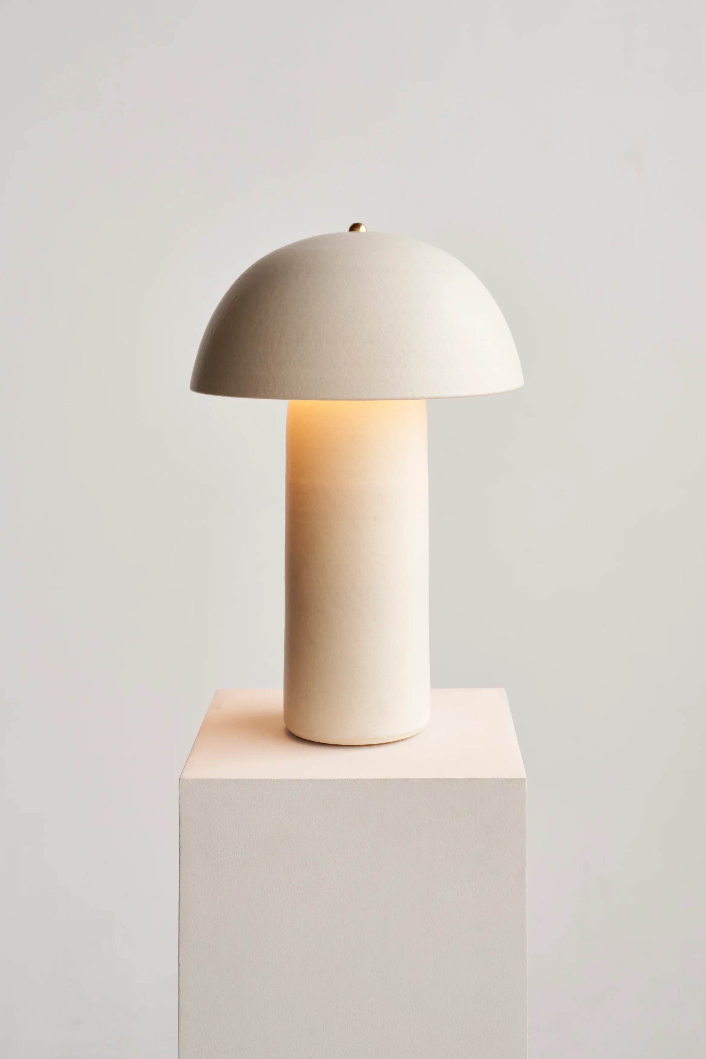 Glazed Tera Lamp