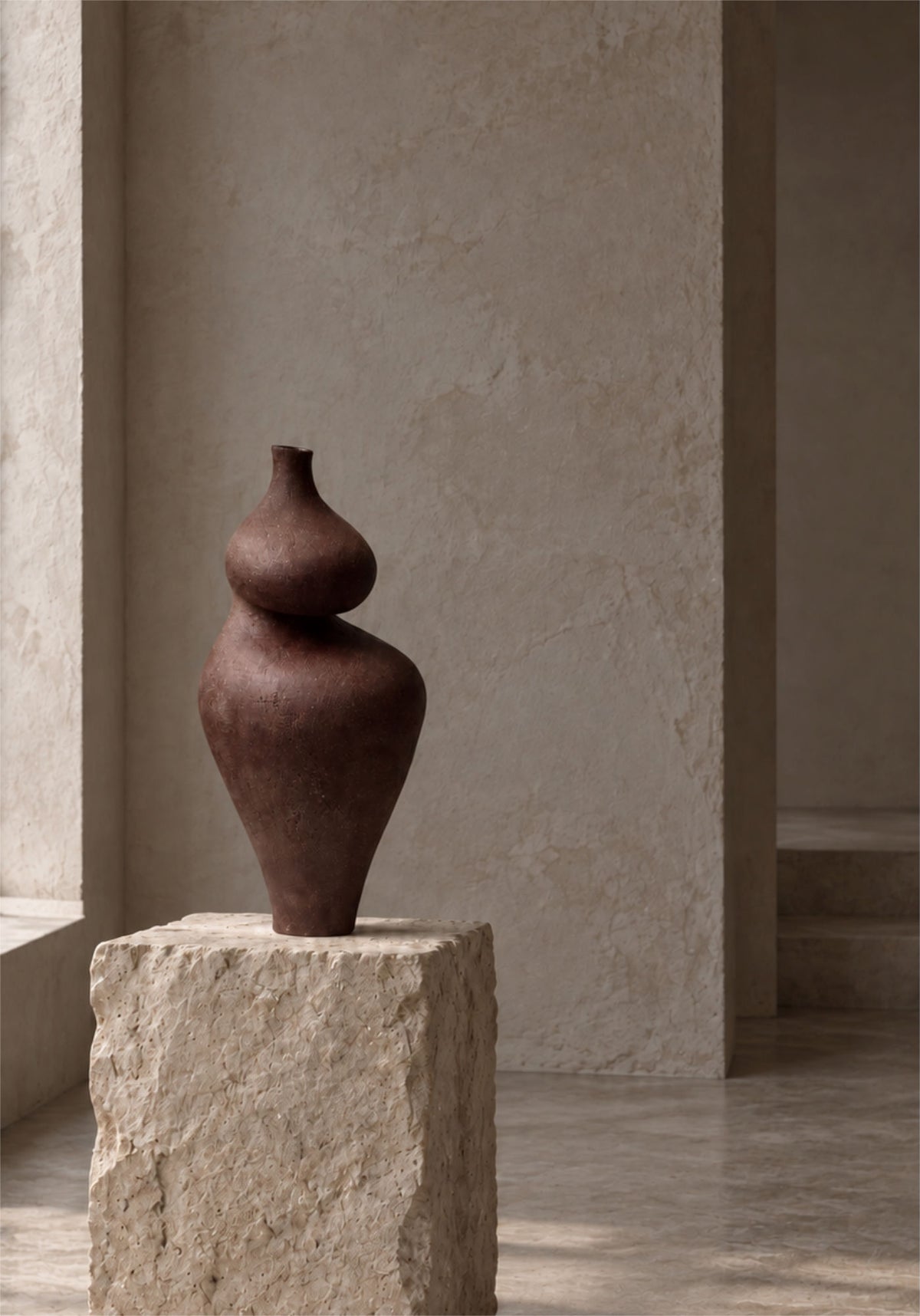 Lilith Brut Sculptural Vessel