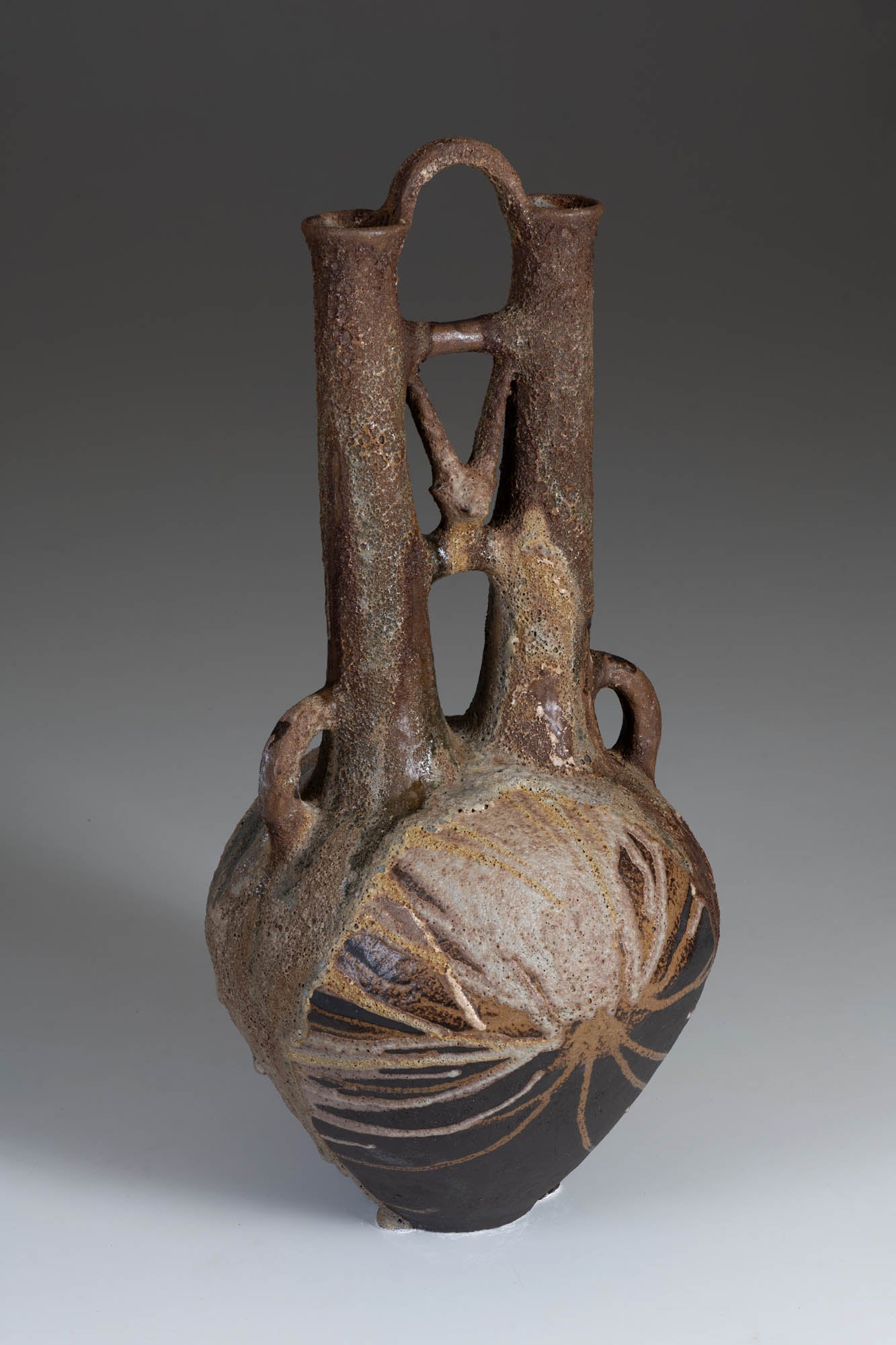 Large Ashglaze Cypriot Burial Pot