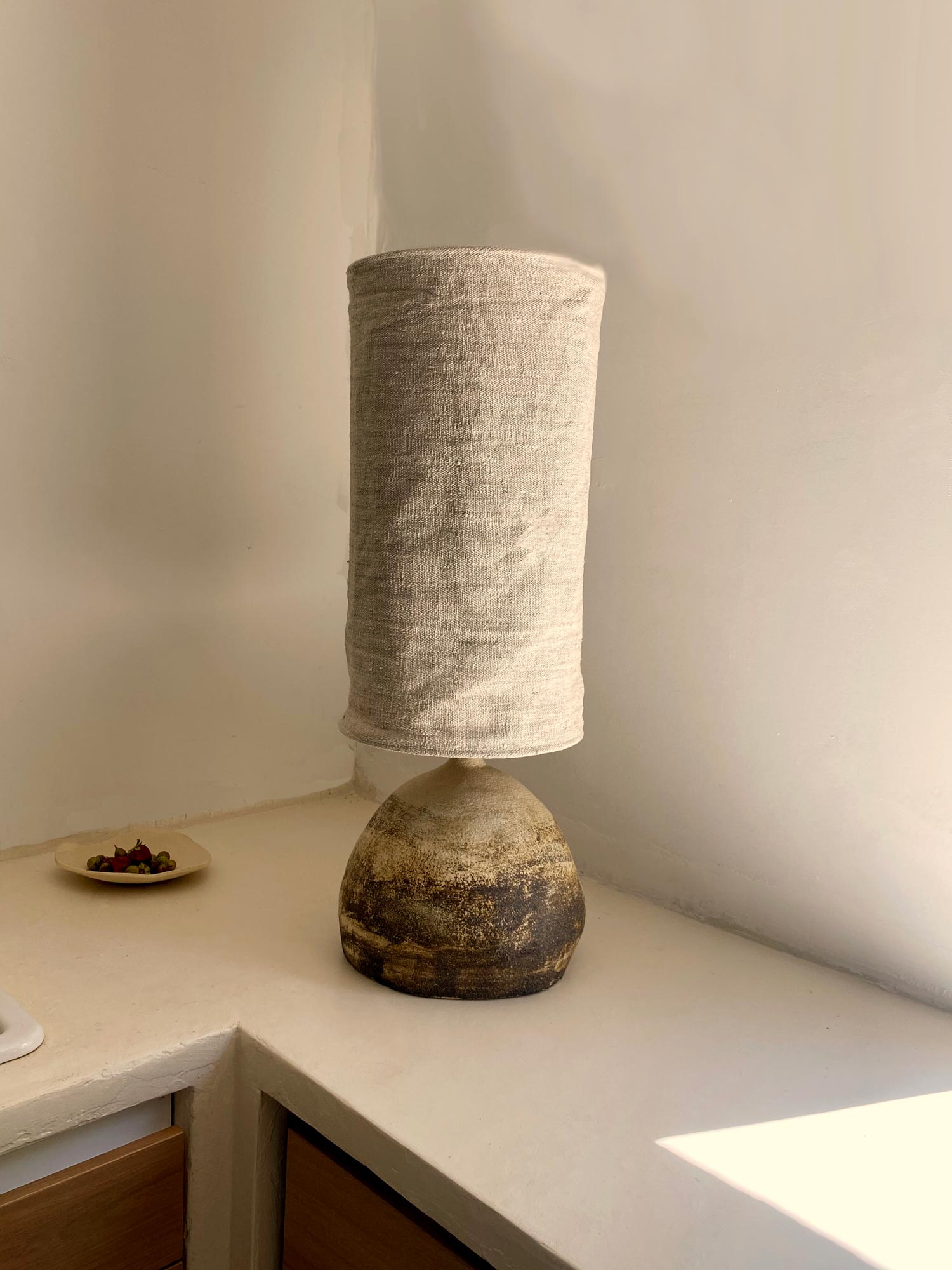 Large Noir Terraé Table Lamp