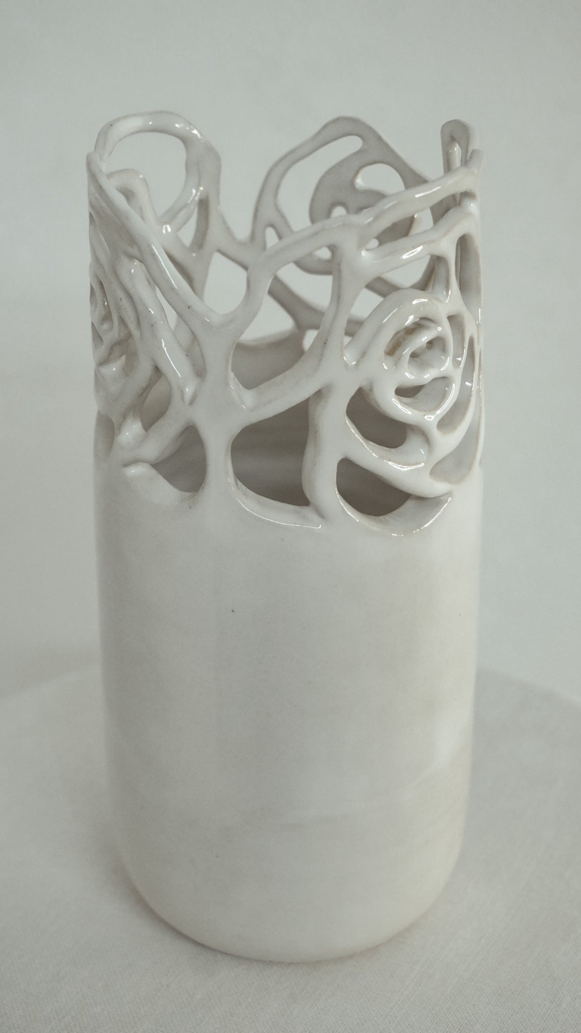 Floral Lace Vase