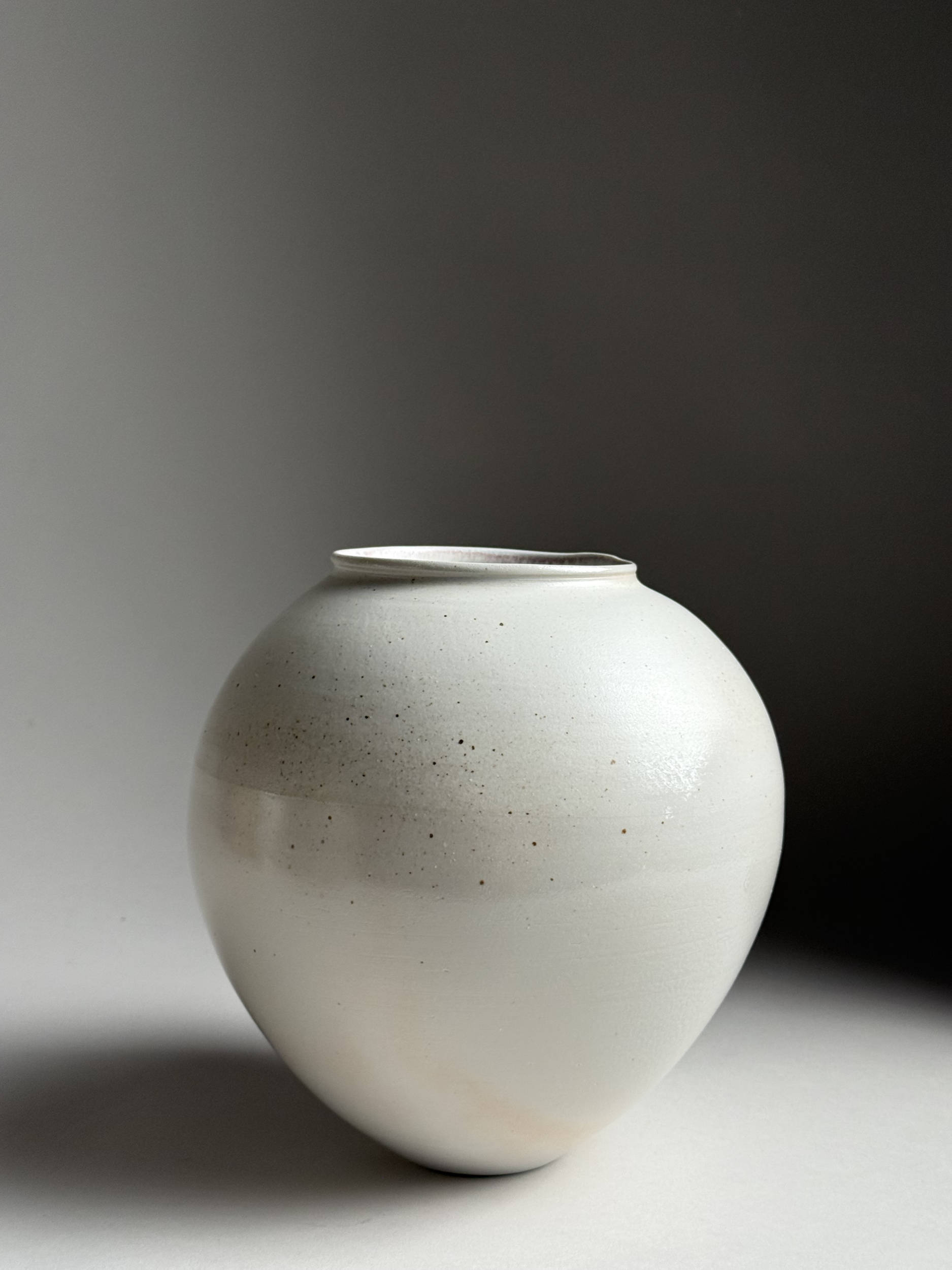 Kazegama Fired Porcelain Vessel 01