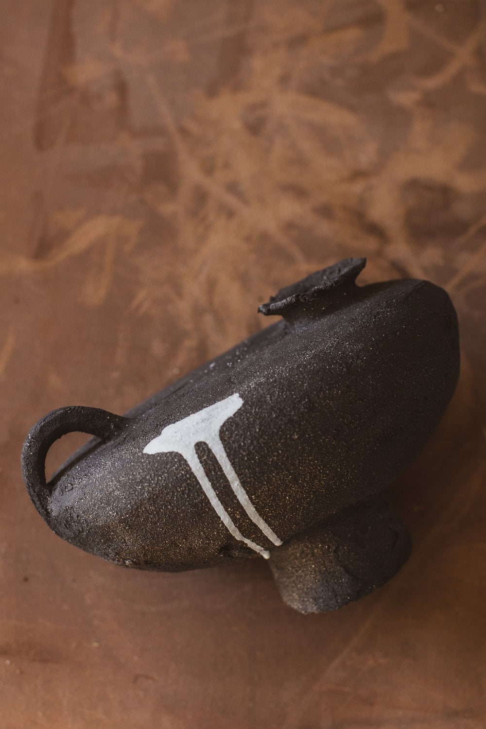 Black Half Moon Jug