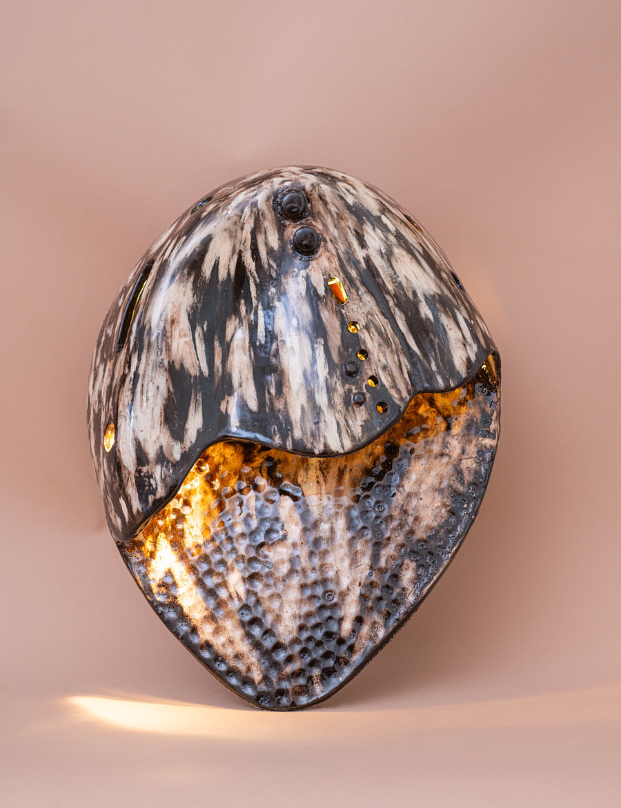 Shell Sconce 02 by Siham Djebbar — handcrafted Lamp