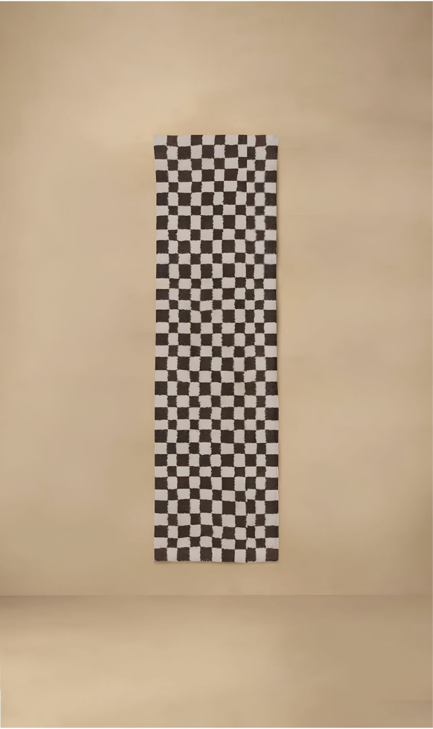 Checkered Runner Rug