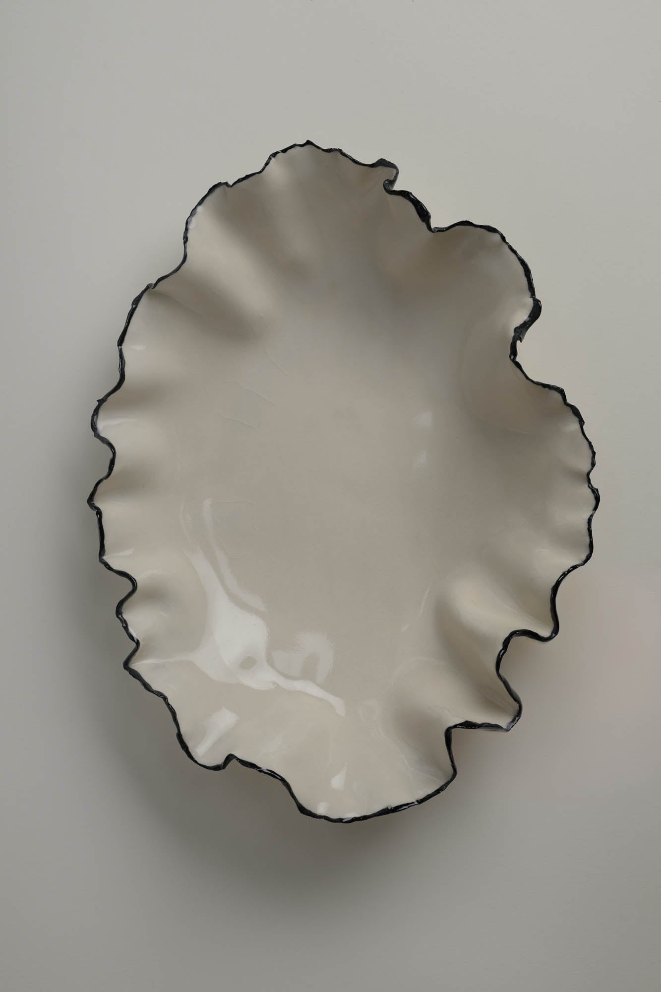 Ruffle Serving Bowl