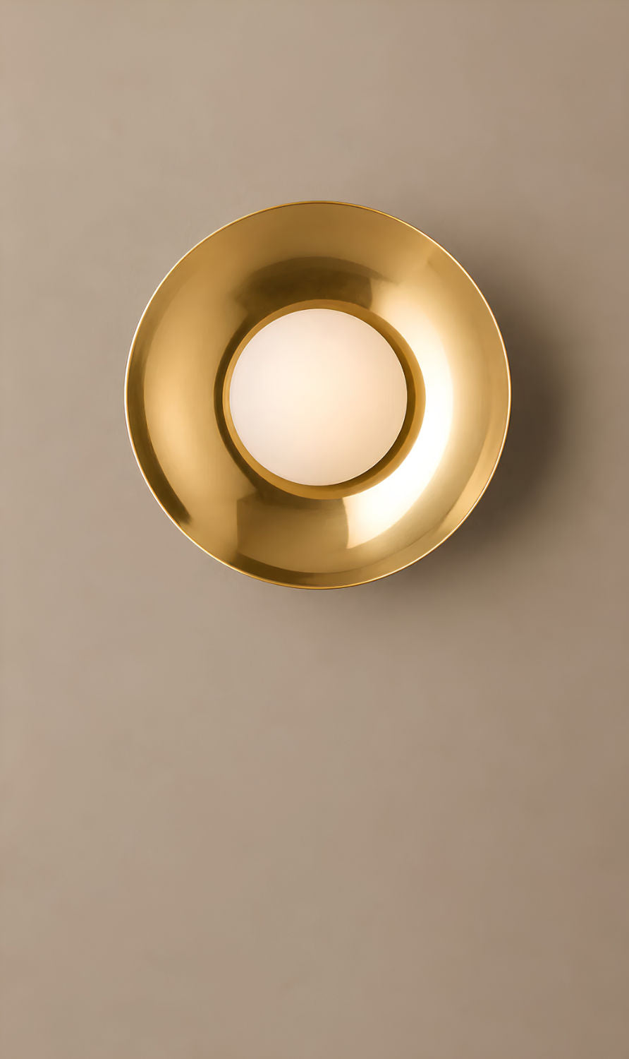 Dome Round Wall Sconce