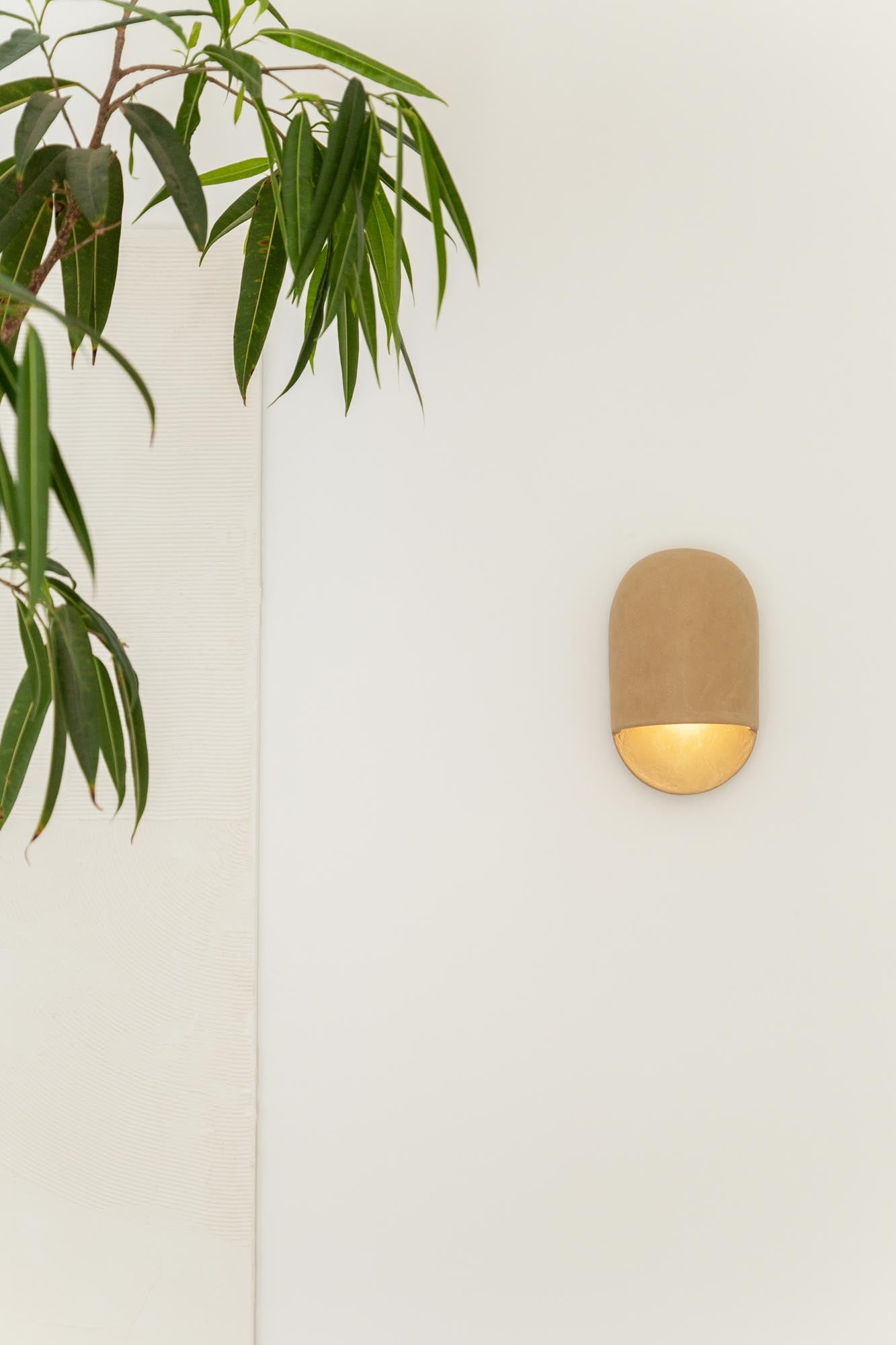 Lime Plaster Tera Sconce