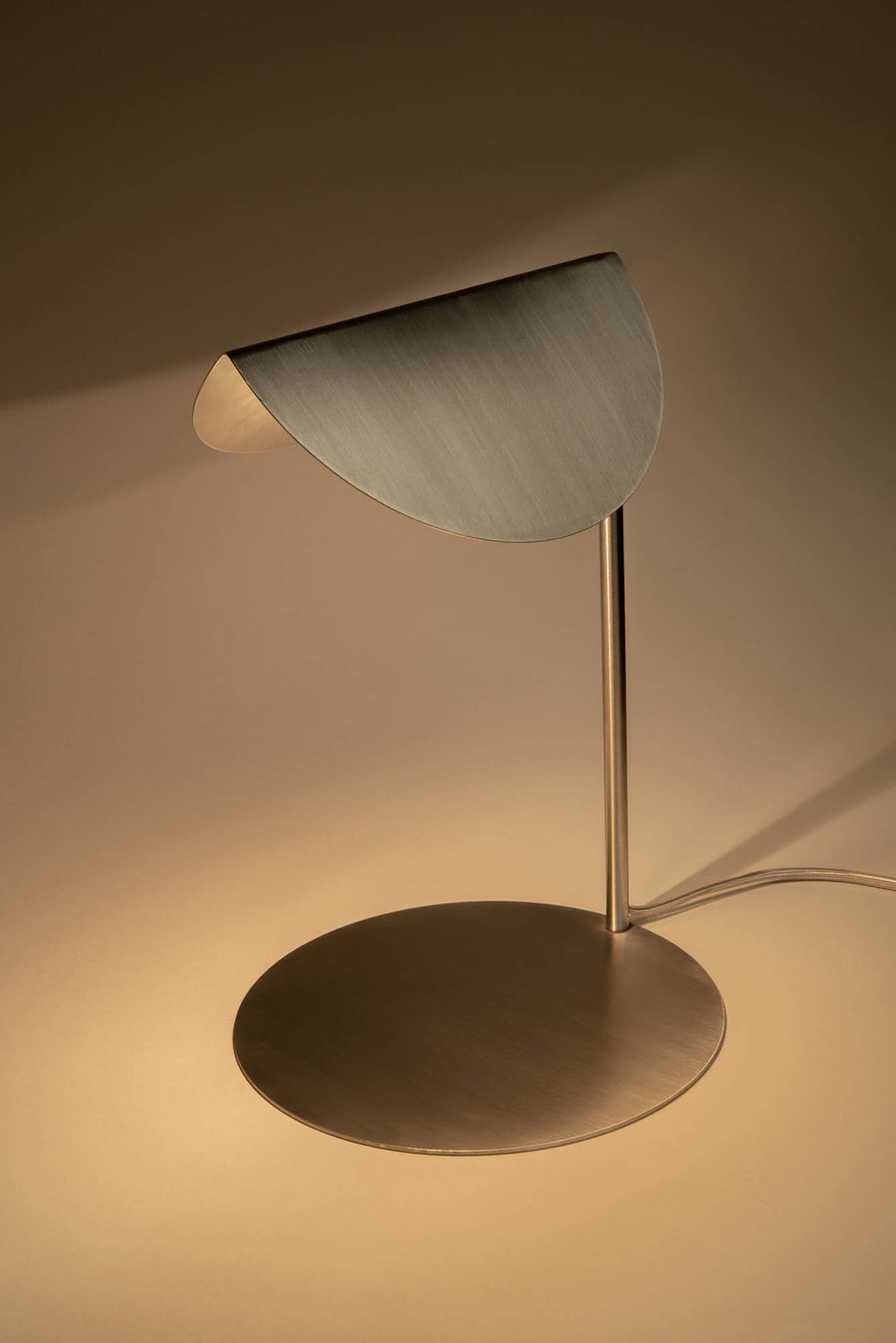 Stainless Steel Desk Lamp — detail view 3 | Georgiev Kiril