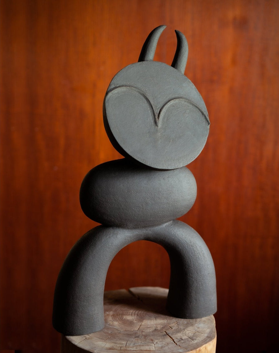 Haniwa Warrior 107 — detail view 2 | Noe Kuremoto