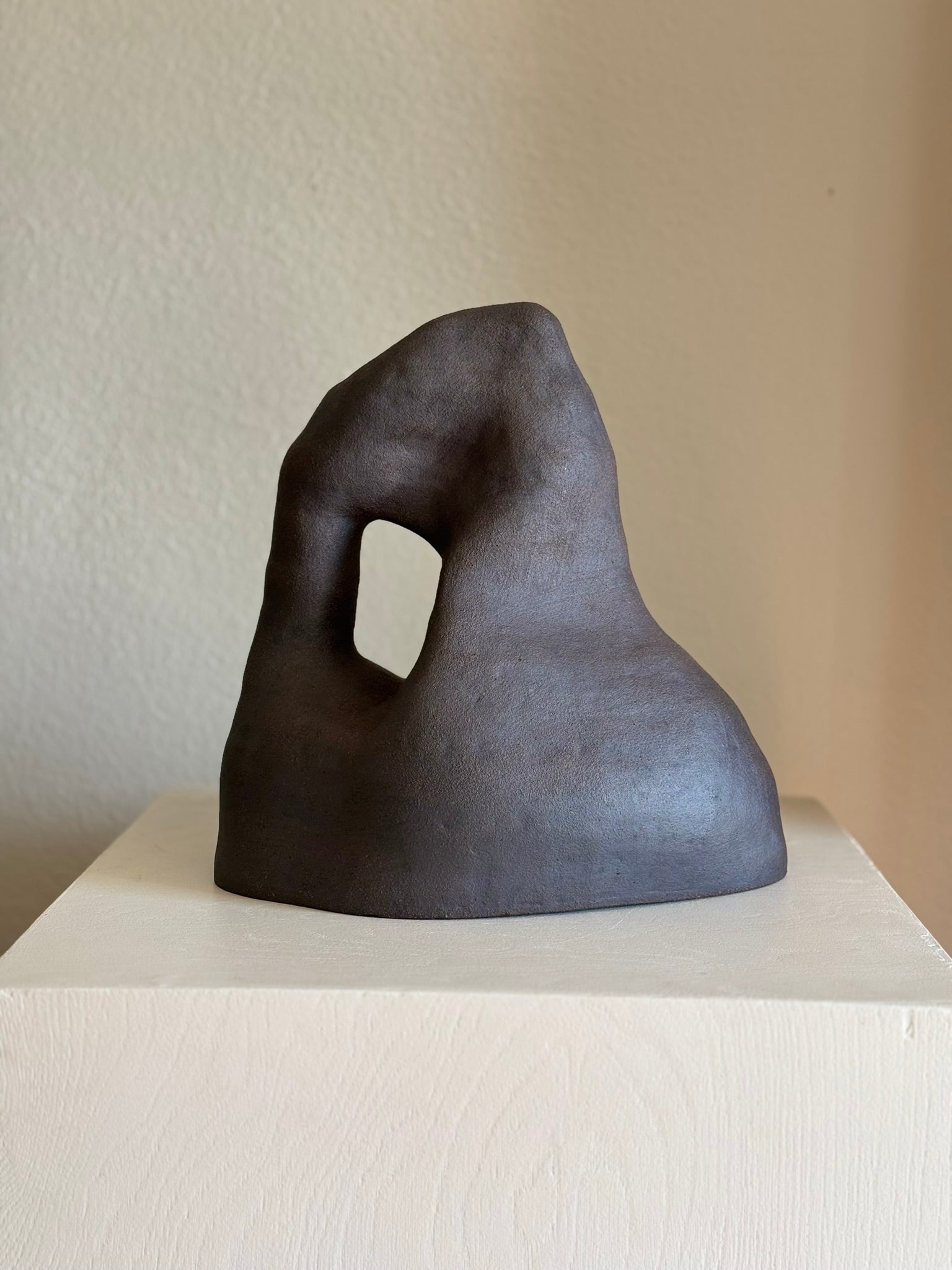 Black Cave Sculpture