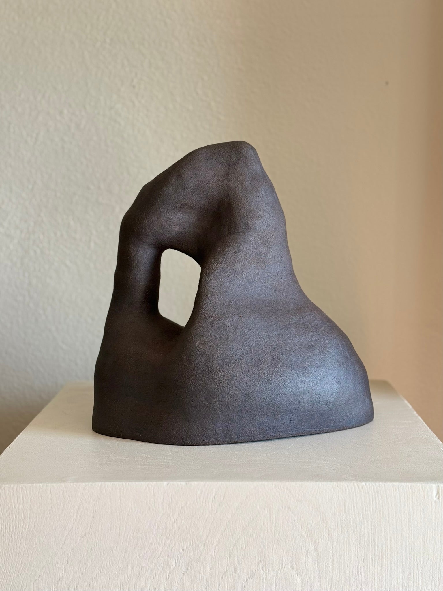 Black Cave Sculpture