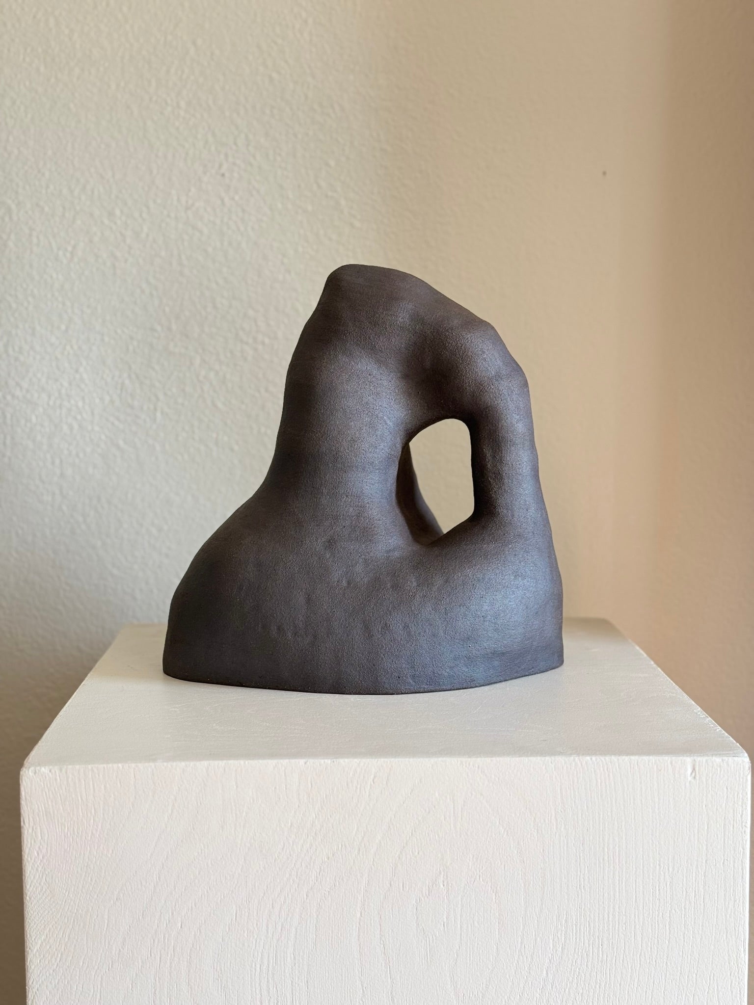 Black Cave Sculpture