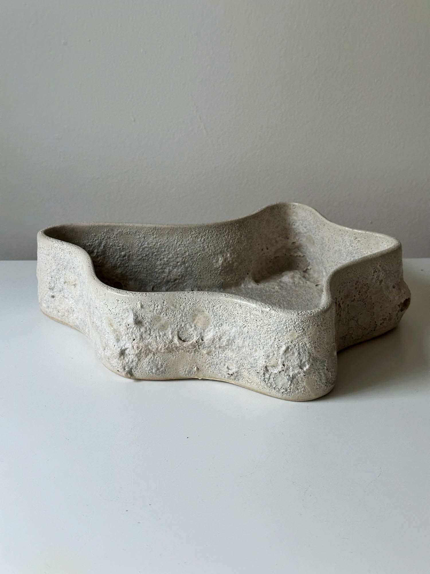 Contemporary Ceramic Vessel In Textured Glaze