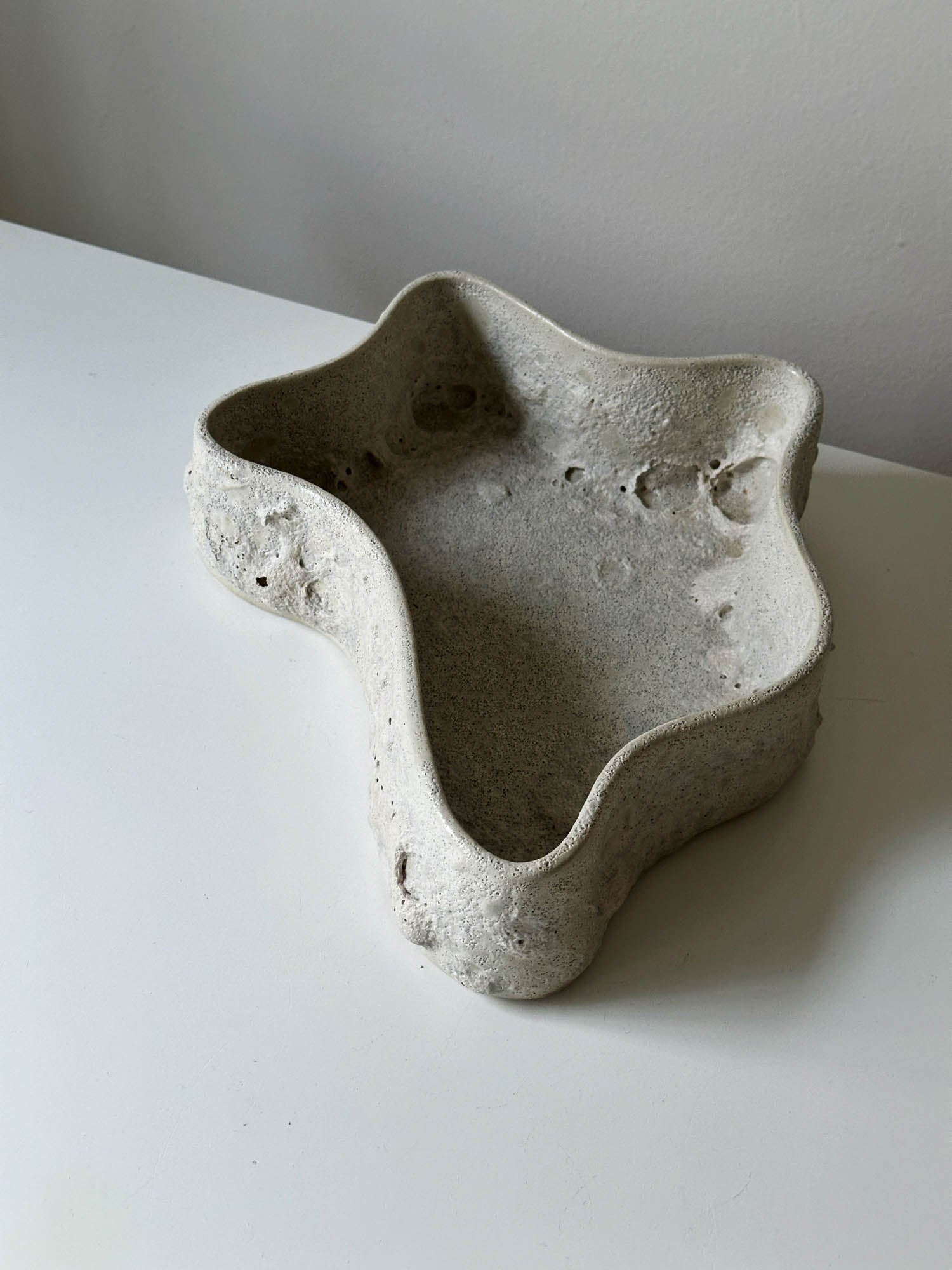 Contemporary Ceramic Vessel In Textured Glaze