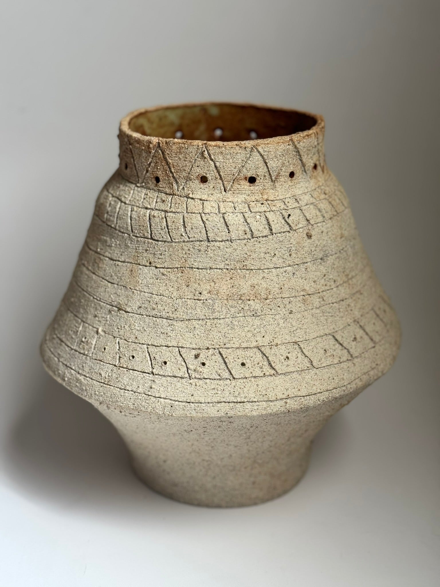 Rythmic Earth Brown Sculpture