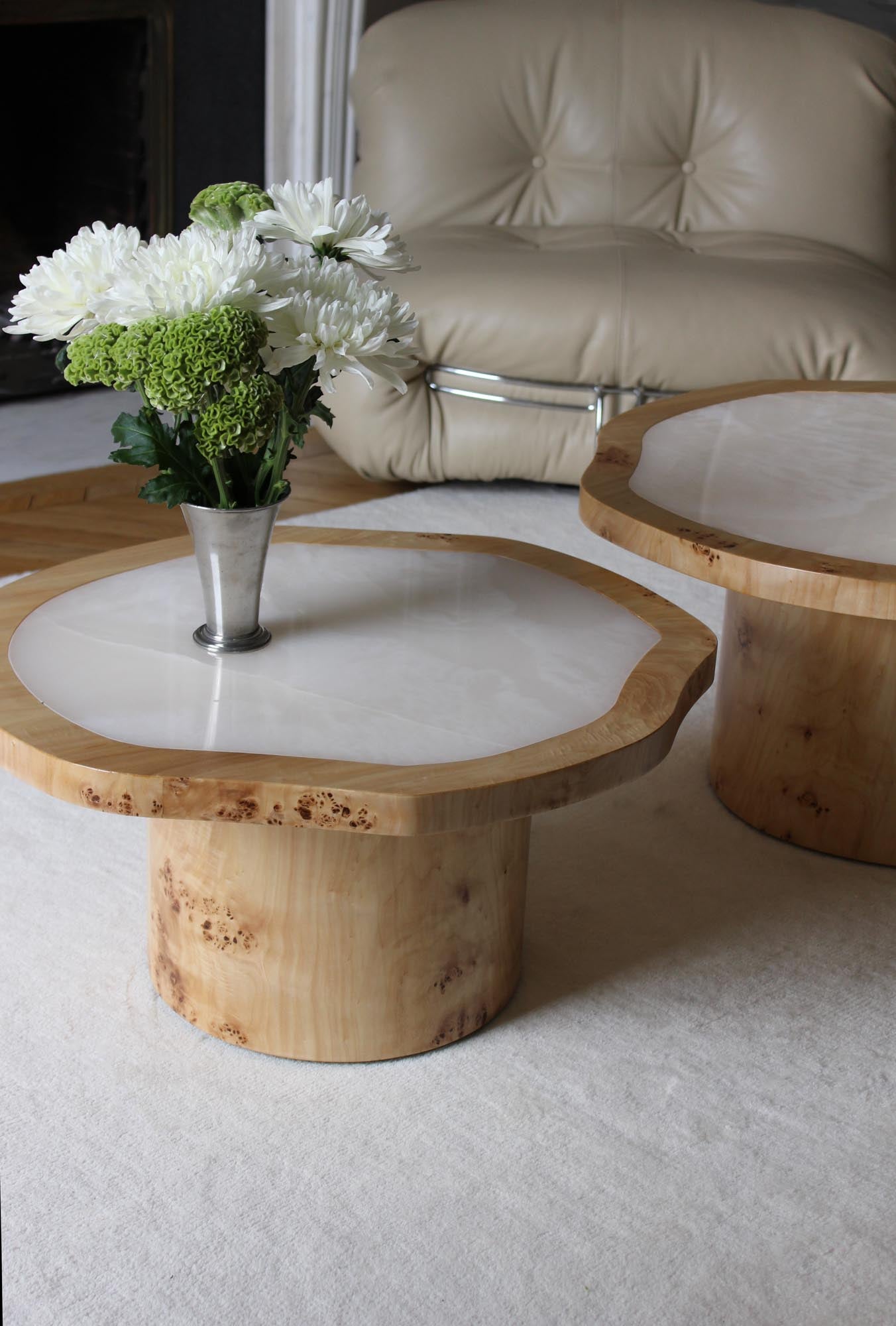 Joan Duo Wooden Coffee Table