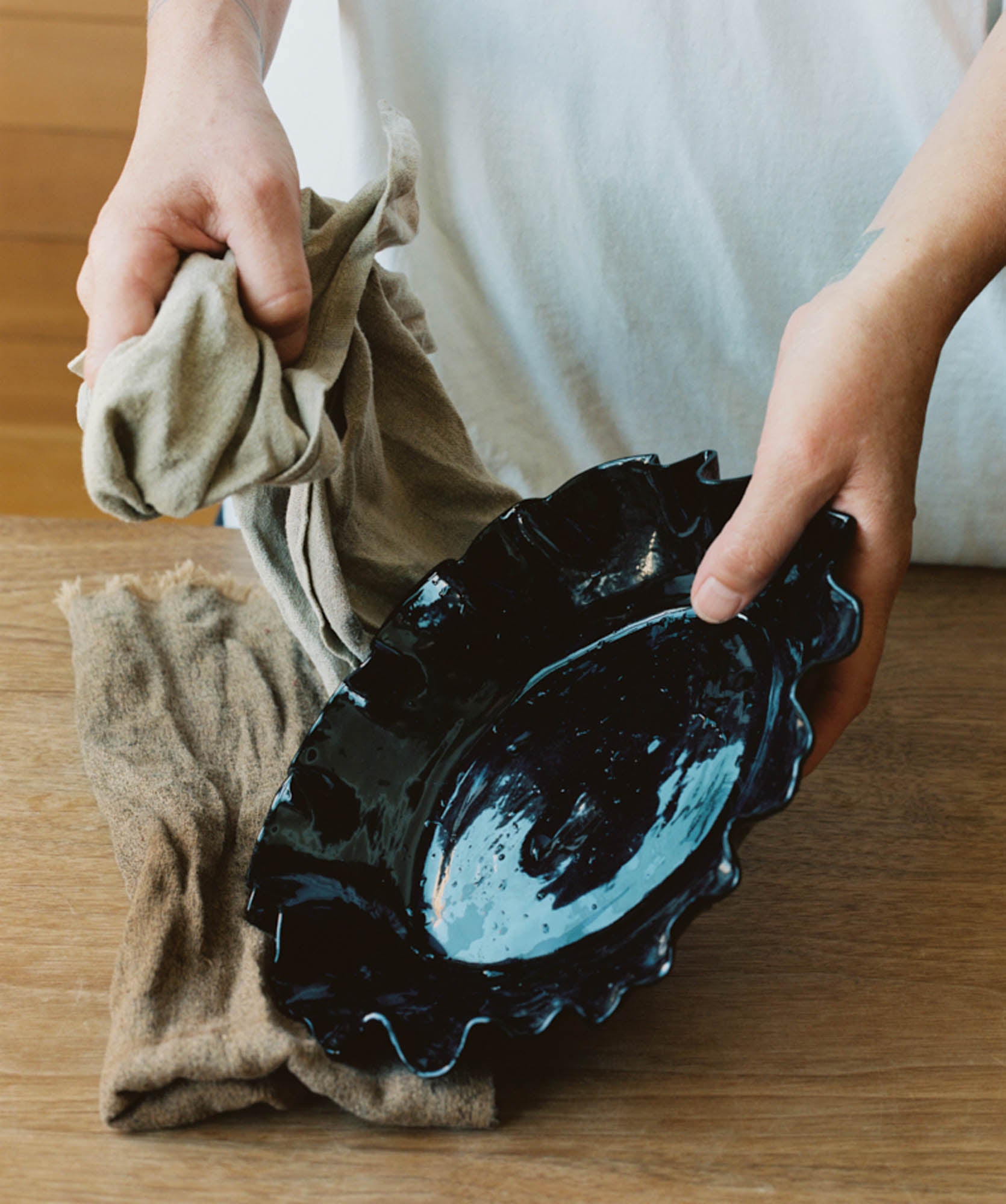 Ruffle Serving Bowl