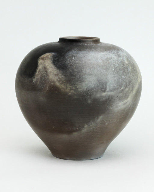 Saw Dust Fired Vase 049