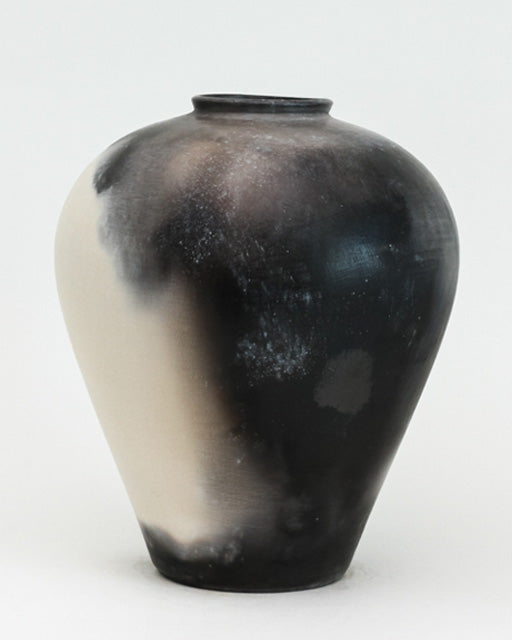 Saw Dust Fired Vase 052