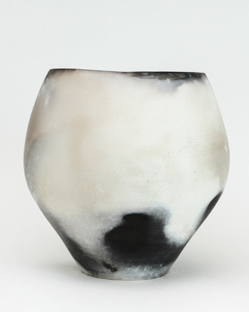 Saw Dust Fired Vase 054