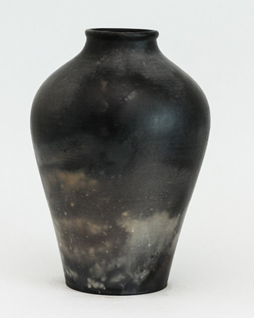 Saw Dust Fired Vase 057