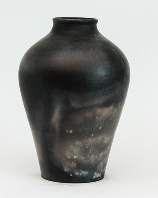 Saw Dust Fired Vase 057