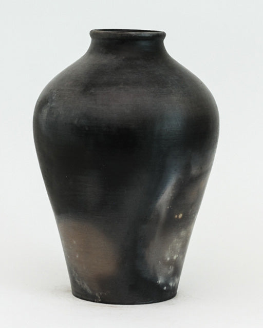 Saw Dust Fired Vase 057