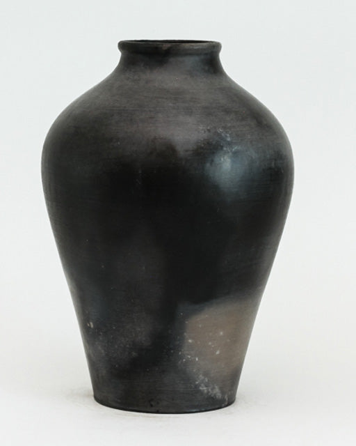 Saw Dust Fired Vase 057