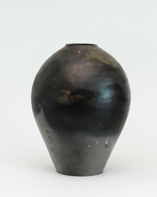 Saw Dust Fired Vase 058