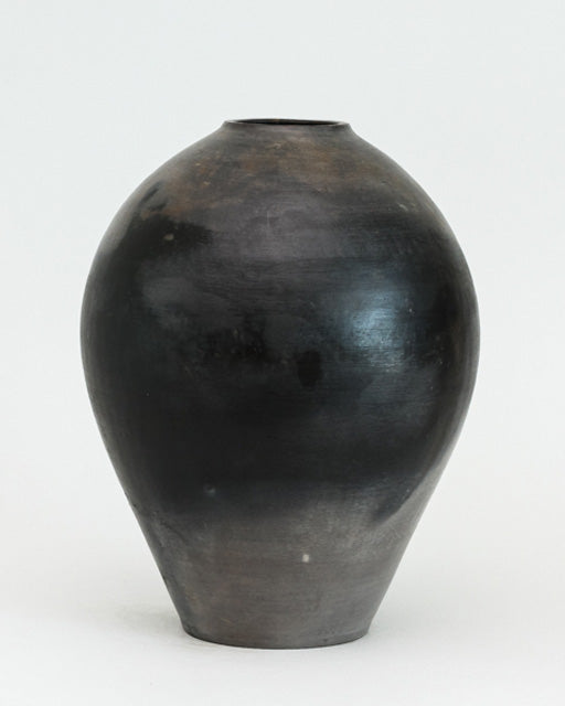 Saw Dust Fired Vase 058