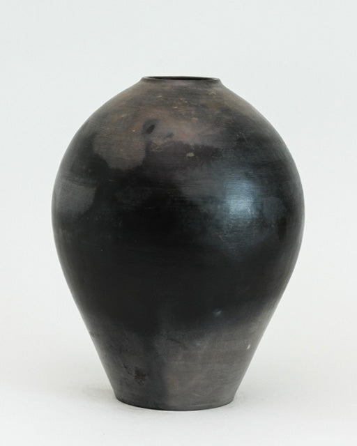 Saw Dust Fired Vase 058