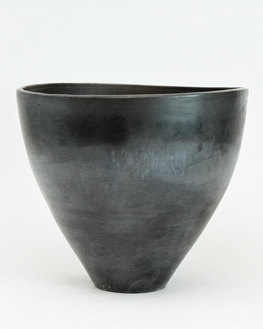 Saw Dust Fired Vase 060