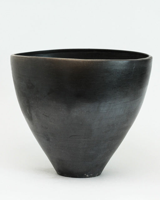 Saw Dust Fired Vase 060