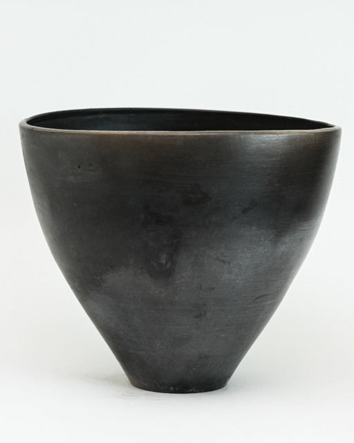 Saw Dust Fired Vase 060