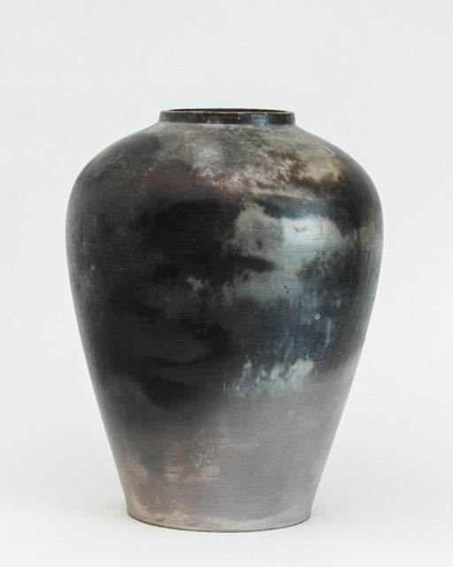 Saw Dust Fired Vase 061