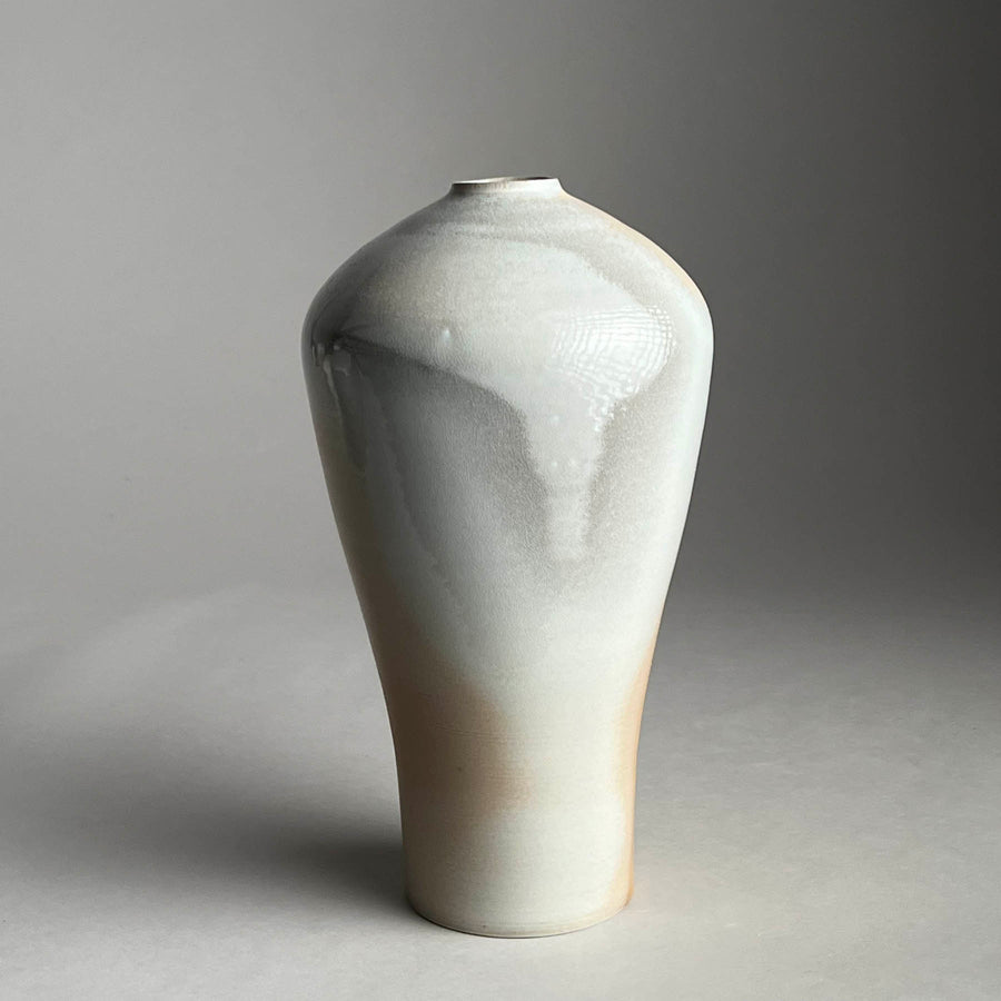 Wood-Fired Porcelain Vessel 03 by Lilith Rockett — handcrafted Vase