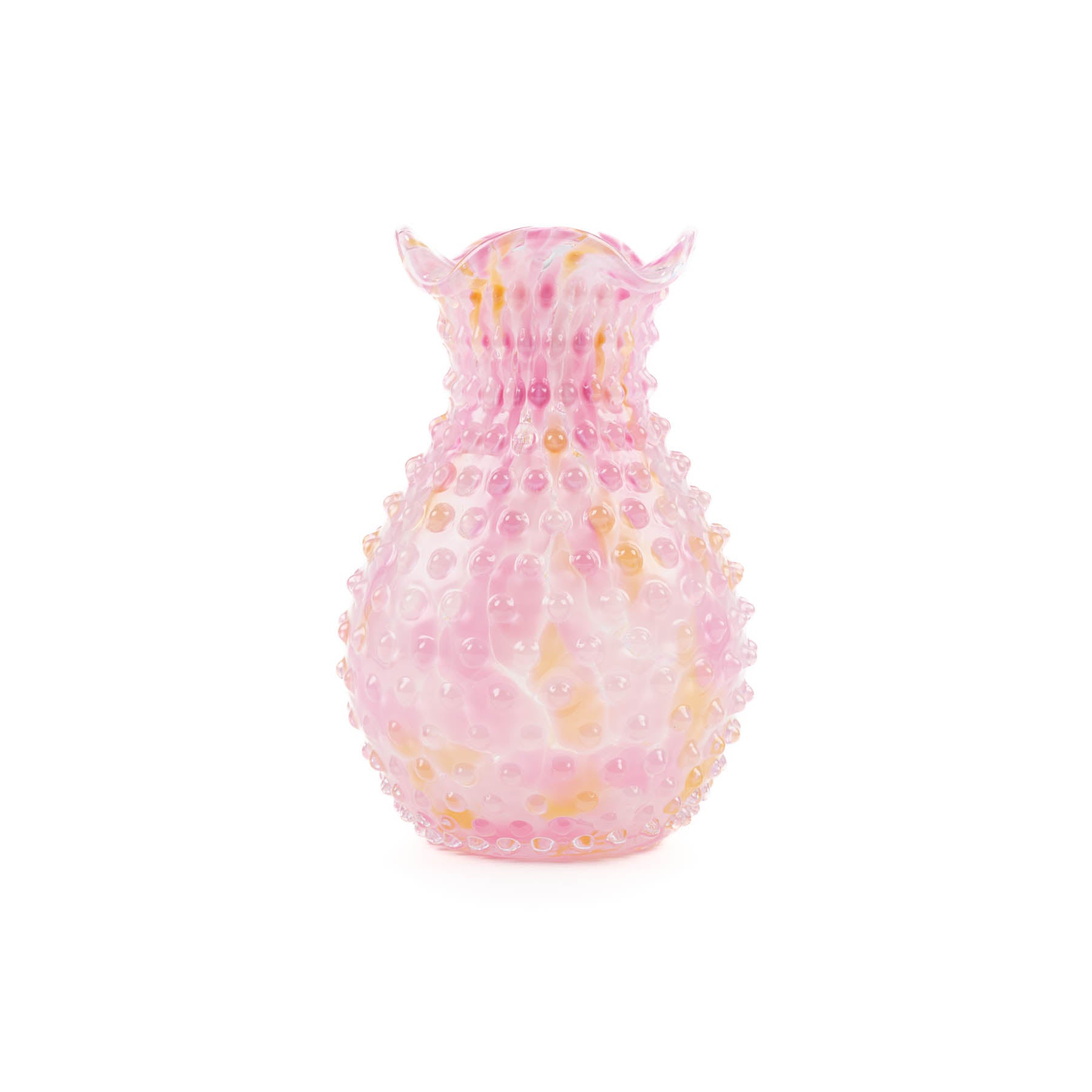 Confetti Blonde Hobnail Vase