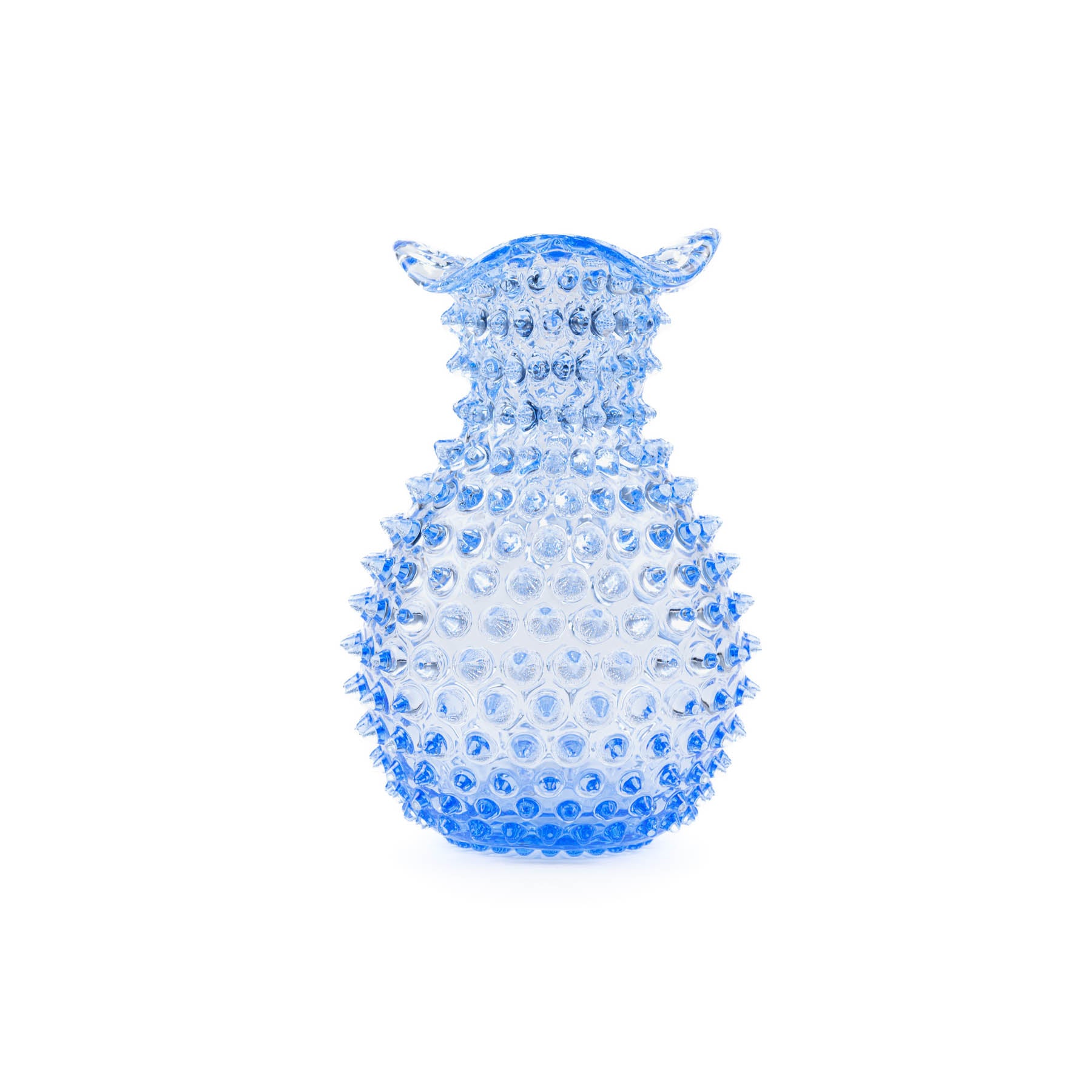 Blonde Hobnail Vase