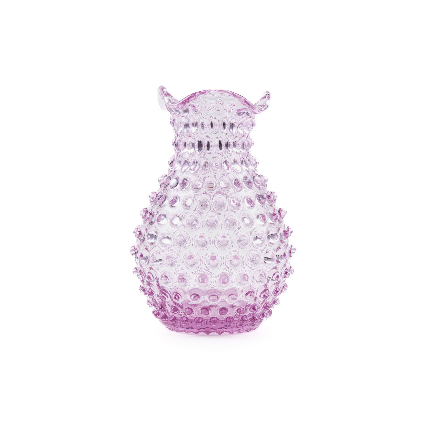 Blonde Hobnail Vase