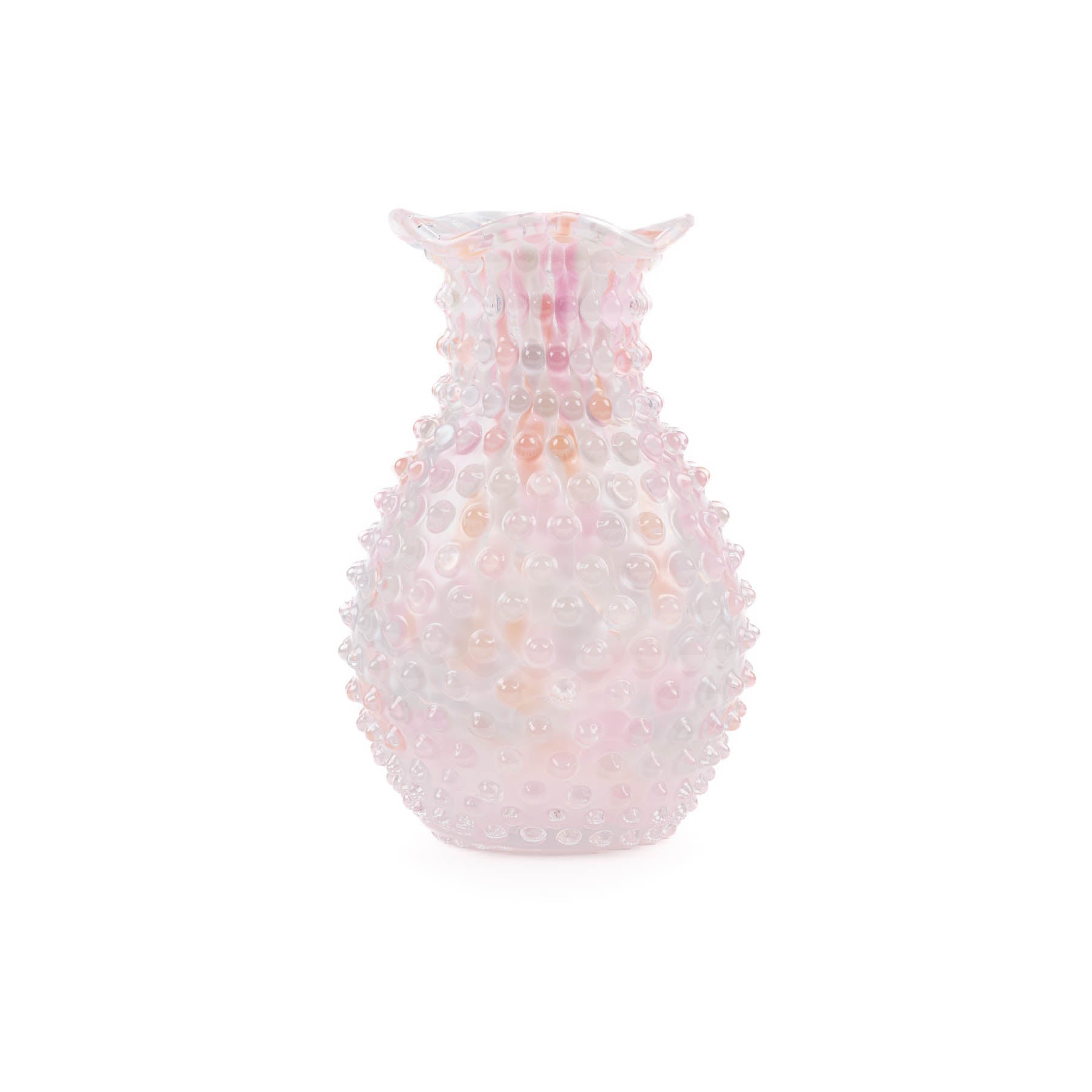 Confetti Blonde Hobnail Vase